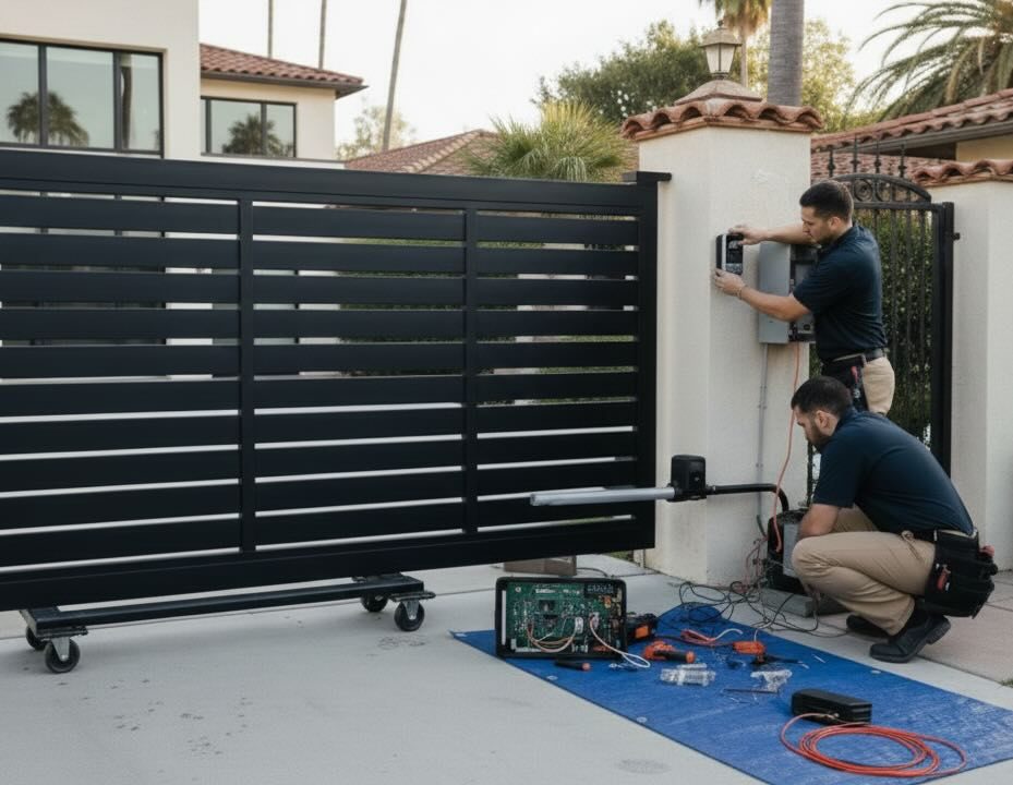 Garage Doors & Gates for Access Control Systems
