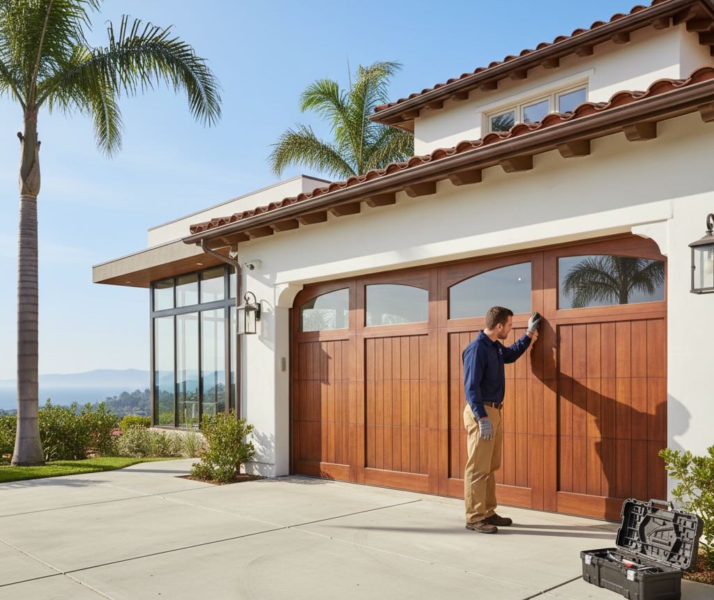 Garage door repair cost in Ventura