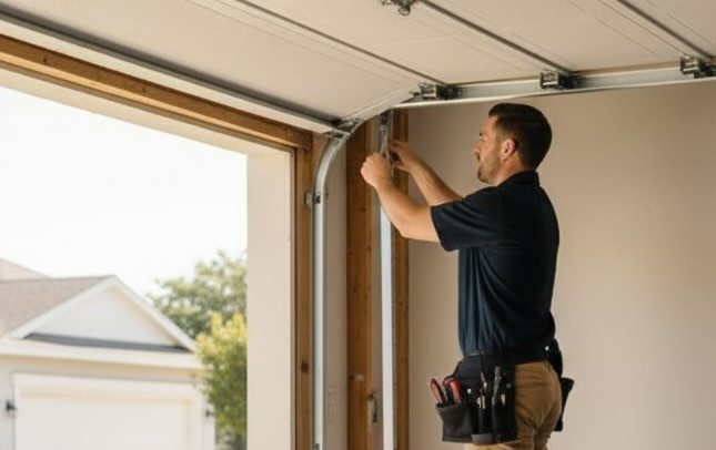 Residential Garage Door Track Repair LA