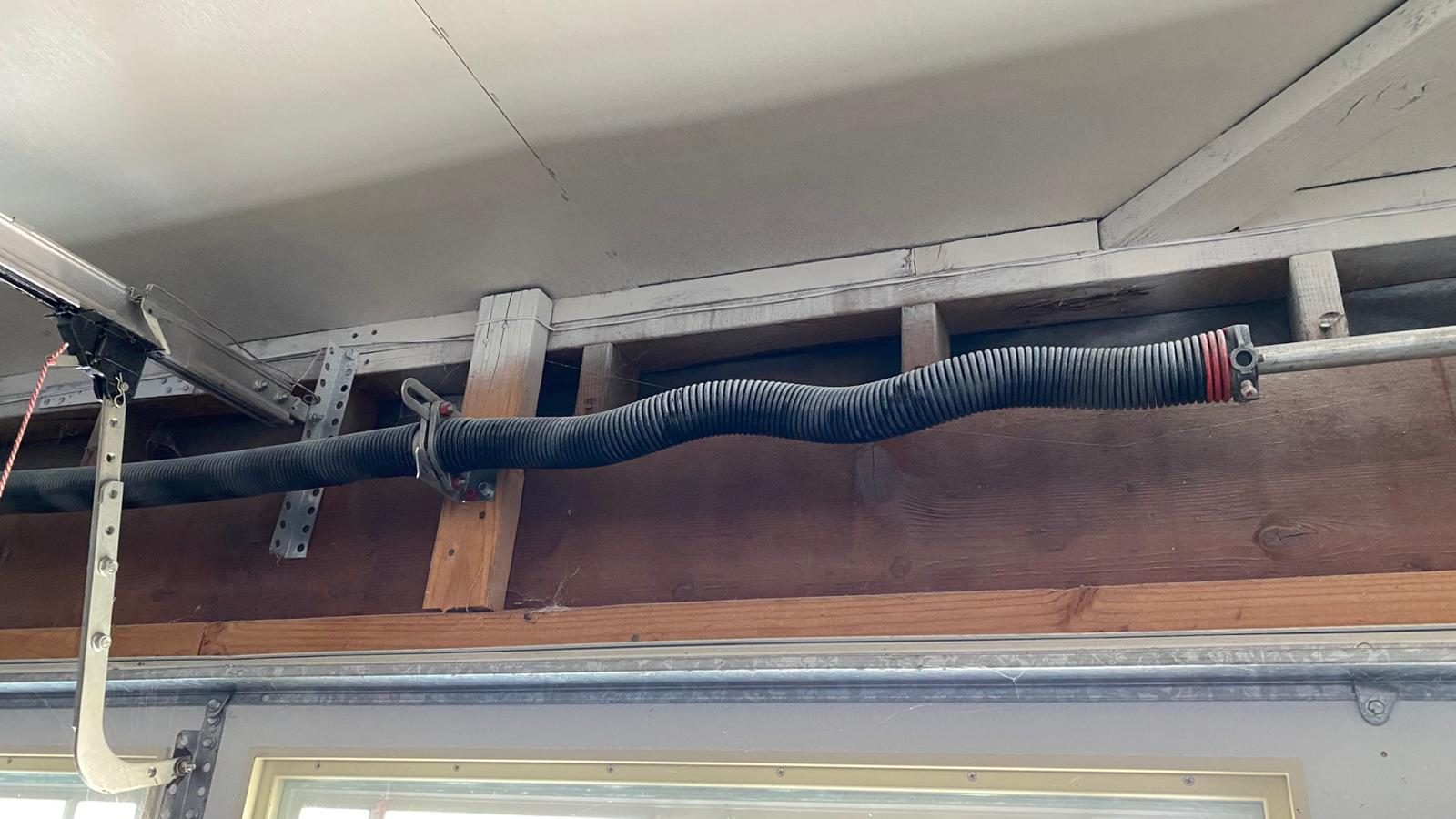 Garage Door Spring Repair Los Angeles - Before