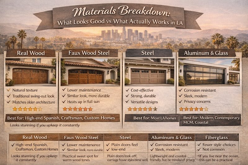 Materials Breakdown, What Looks Good vs What Actually Works in LA